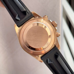 Đồng hồ Rolex Nam Daytona Cosmograph rose gold mặt đen máy cơ nhật giá rẻ 40mm