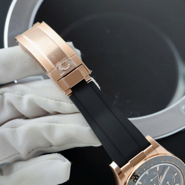 Đồng hồ Rolex Rep 11 Cosmograph Daytona 126515 mặt nâu dây cao su xưởng THB 40mm (2)
