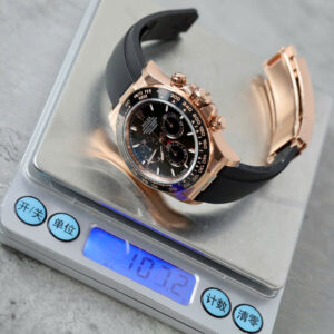 Đồng hồ Rolex Rep 11 Cosmograph Daytona 126515 mặt nâu dây cao su xưởng THB 40mm (2)