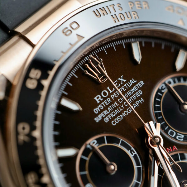Đồng hồ Rolex Rep 11 Cosmograph Daytona 126515 mặt nâu dây cao su xưởng THB 40mm (2)