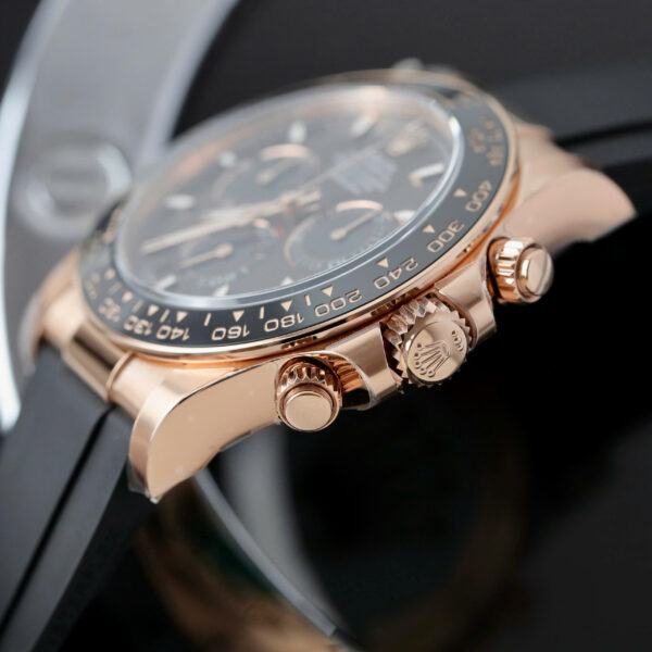 Đồng hồ Rolex Rep 11 Cosmograph Daytona 126515 mặt nâu dây cao su xưởng THB 40mm (2)