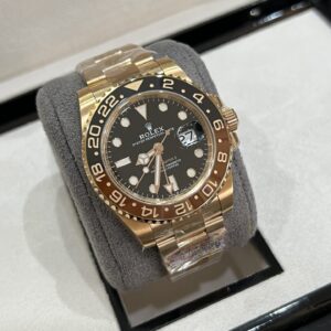 Đồng hồ Rolex Replica 11 GMT-Master II 126711 Root Beer màu rose gold nhà máy Clean 40mm (2)