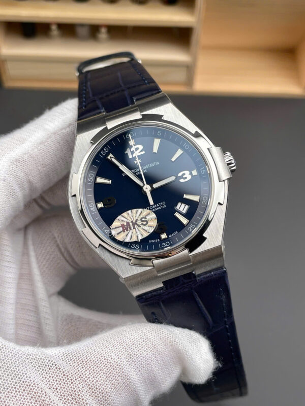 Đồng hồ Vacheron Constantin Replica 11 Overseas 47040 màu đen nhà máy MKS 42mm (9)