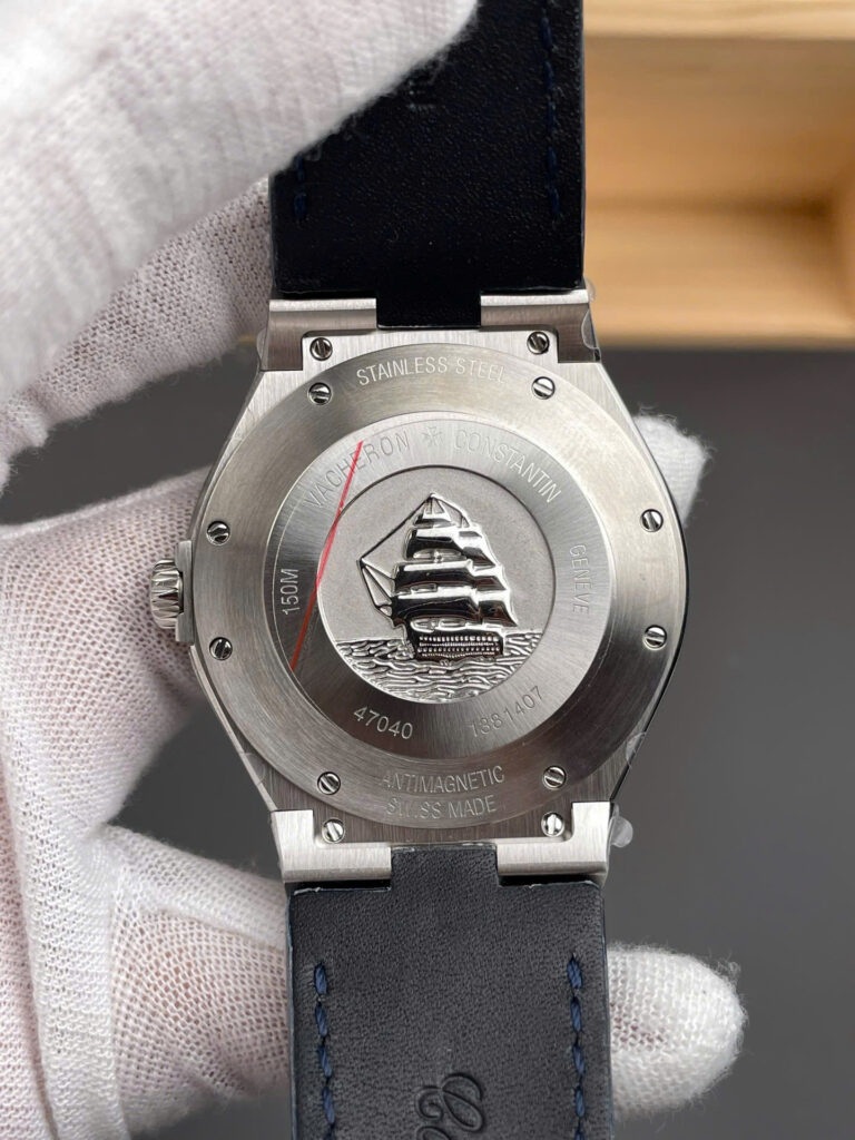 Đồng hồ Vacheron Constantin Replica 11 Overseas 47040 màu đen nhà máy MKS 42mm (9)