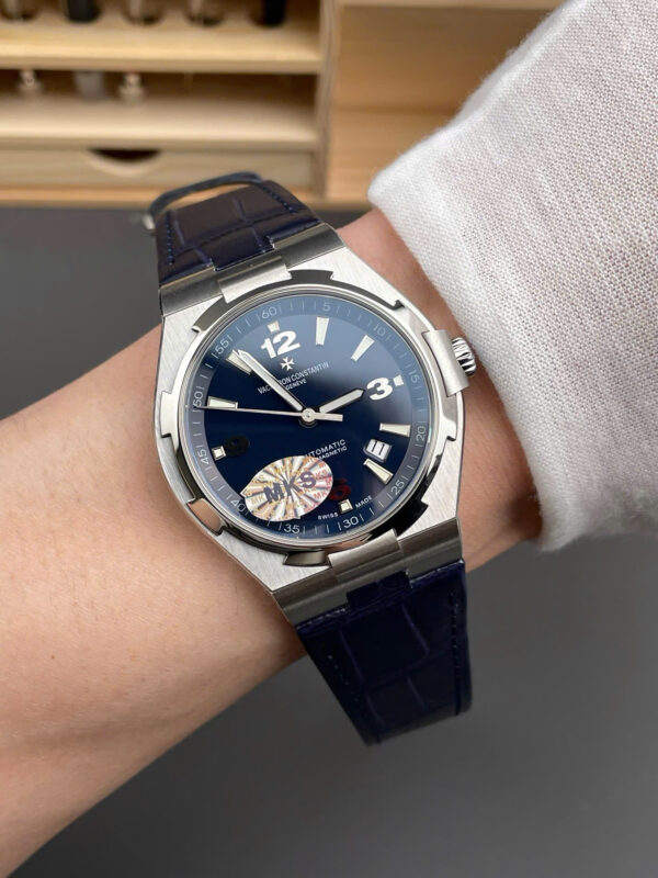 Đồng hồ Vacheron Constantin Replica 11 Overseas 47040 màu đen nhà máy MKS 42mm (9)