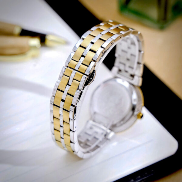 Đồng hồ Versace Greca Icon nữ demi mặt đính đá like auth 36mm