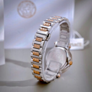 Đồng hồ Versace Greca Lady nữ demi rose gold máy pin nhật like auth 36mm