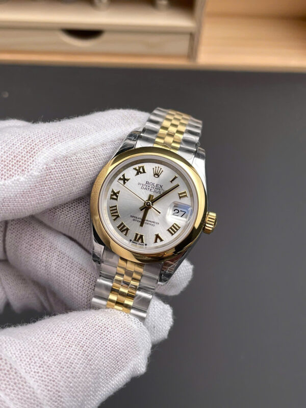 Đồng hồ nữ Rolex Rep 11 Lady-Datejust 279163-0024 máy cơ tự động Thuỵ Sỹ 28mm (9)