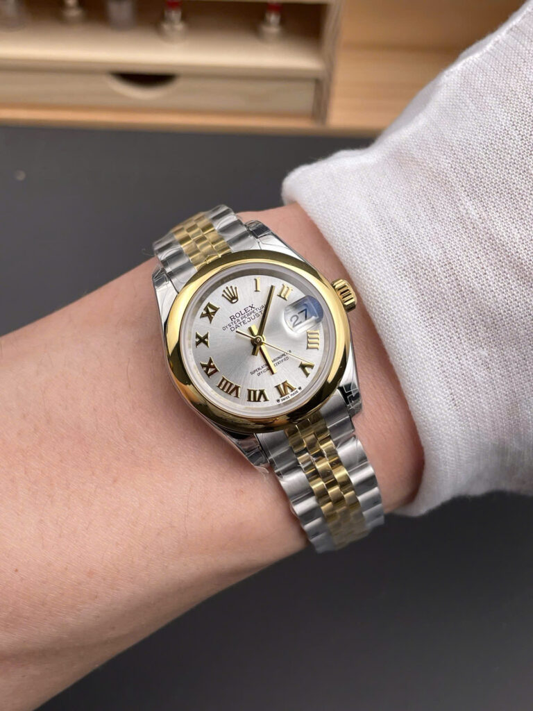 Đồng hồ nữ Rolex Rep 11 Lady-Datejust 279163-0024 máy cơ tự động Thuỵ Sỹ 28mm (9)