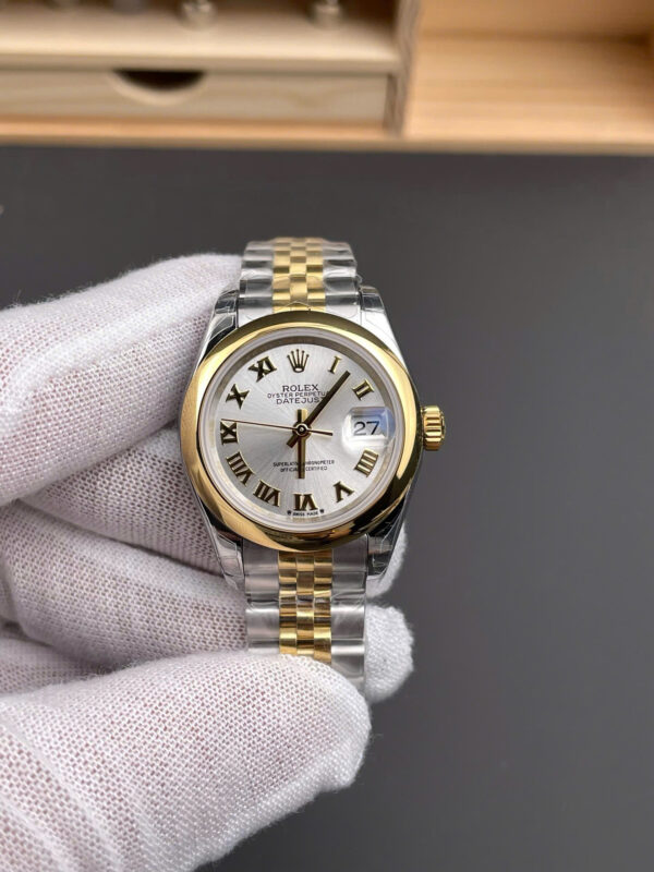 Đồng hồ nữ Rolex Rep 11 Lady-Datejust 279163-0024 máy cơ tự động Thuỵ Sỹ 28mm (9)