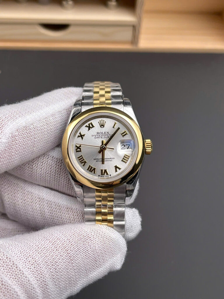 Đồng hồ nữ Rolex Rep 11 Lady-Datejust 279163-0024 máy cơ tự động Thuỵ Sỹ 28mm (9)