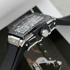 Đồng hồ Hublot Spirit Of Big Bang Titanium Rep 11 viền gốm đen xưởng BBF 42mm (2)