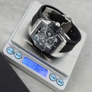 Đồng hồ Hublot Spirit Of Big Bang Titanium Rep 11 viền gốm đen xưởng BBF 42mm (2)