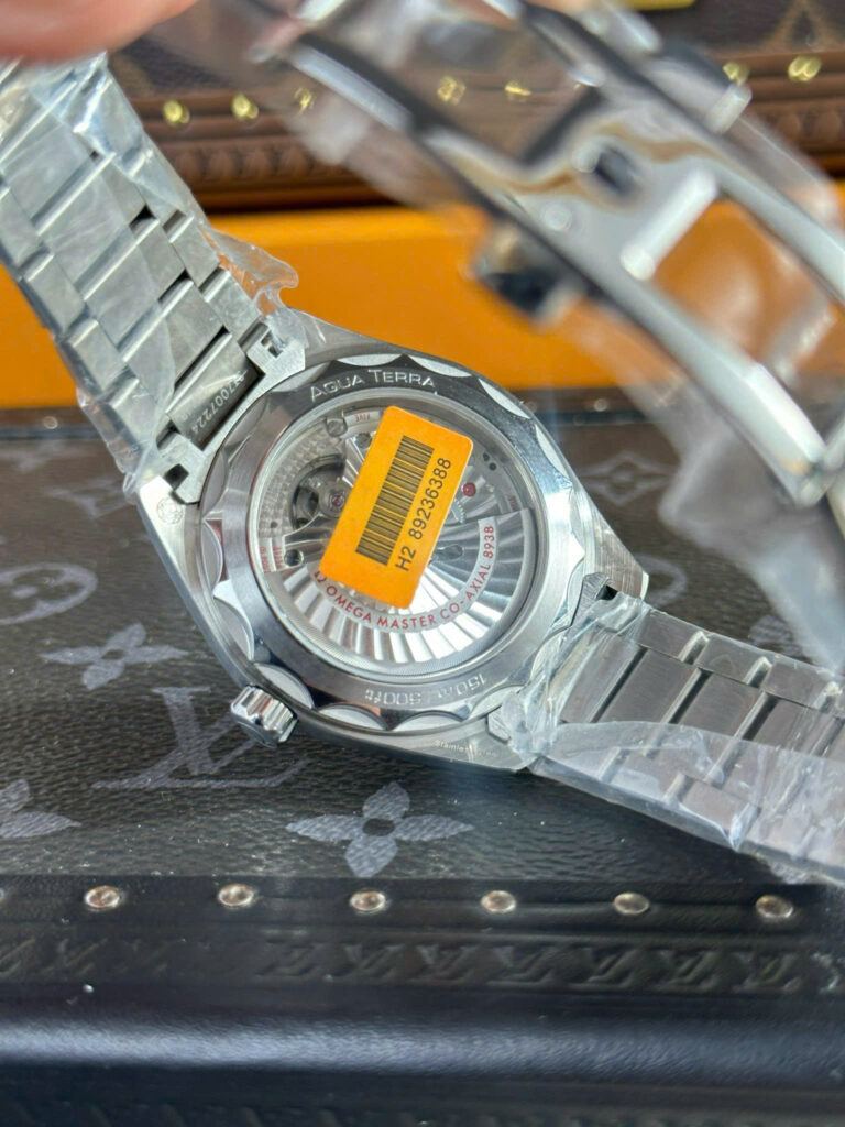 Đồng hồ Omega Aqua Terra Worldtimer Rep 11 màu xanh lá cây dây kim loại nhà máy VS 43mm (2)