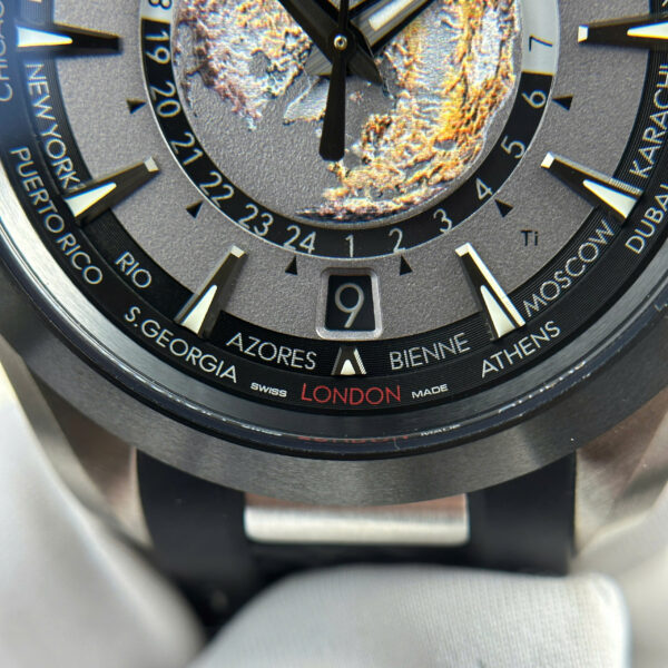 Đồng hồ Omega Aqua Terra Worldtimer Replica 11 màu xám máy cơ Thụy Sỹ nhà máy VS 43mm (2)