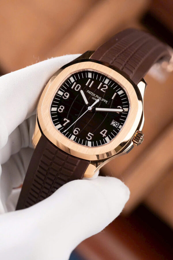 Đồng hồ Patek Philippe Aquanaut 5167 mặt nâu Rep 11 máy khắc xưởng BBF 40mm (2)