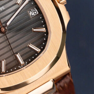 Đồng hồ Patek Philippe Nautilus 5711 mặt xám Replica 11 mạ vàng hồng máy khắc nhà máy BBF 40mm (2)