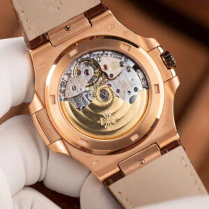 Đồng hồ Patek Philippe Nautilus 5711 mặt xám Replica 11 mạ vàng hồng máy khắc nhà máy BBF 40mm (2)