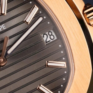 Đồng hồ Patek Philippe Nautilus 5711 mặt xám Replica 11 mạ vàng hồng máy khắc nhà máy BBF 40mm (2)