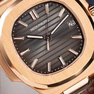 Đồng hồ Patek Philippe Nautilus 5711 mặt xám Replica 11 mạ vàng hồng máy khắc nhà máy BBF 40mm (2)