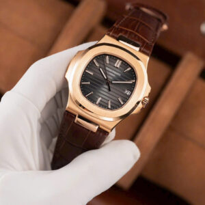 Đồng hồ Patek Philippe Nautilus 5711 mặt xám Replica 11 mạ vàng hồng máy khắc nhà máy BBF 40mm (2)