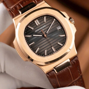 Đồng hồ Patek Philippe Nautilus 5711 mặt xám Replica 11 mạ vàng hồng máy khắc nhà máy BBF 40mm (2)