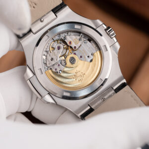 Đồng hồ Patek Philippe Nautilus 5711 mặt xám dây da chế tác máy khắc xưởng BBF 40mm (2)