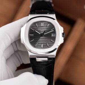 Đồng hồ Patek Philippe Nautilus 5711 mặt xám dây da chế tác máy khắc xưởng BBF 40mm (2)