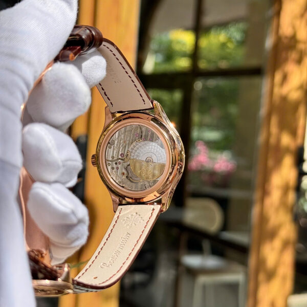 Đồng hồ Patek Philippe nam dây da màu nâu Grand Complications 5327 mặt Chocolate 39mm (9)
