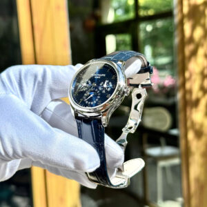 Đồng hồ Patek Philippe nam dây da màu xanh dương Grand Complications 5327 39mm (8)