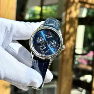 Đồng hồ Patek Philippe nam dây da màu xanh dương Grand Complications 5327 39mm (8)