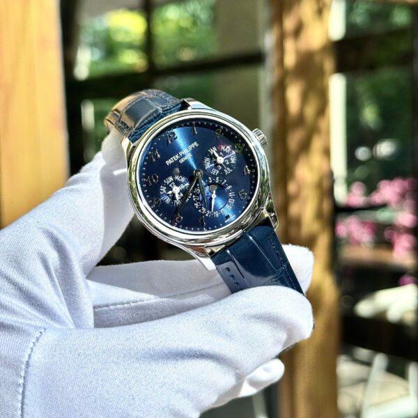 Đồng hồ Patek Philippe nam dây da màu xanh dương Grand Complications 5327 39mm (8)