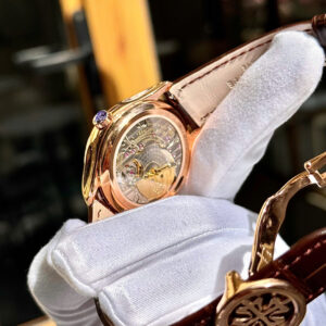 Đồng hồ Patek Philippe replica Grand Complications 5327 mặt trắng dây da nâu 39mm
