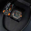 Đồng hồ Richard Mille RM65-01 Replica 11 vỏ carbon dây cao su đen 44.5×49 (2)