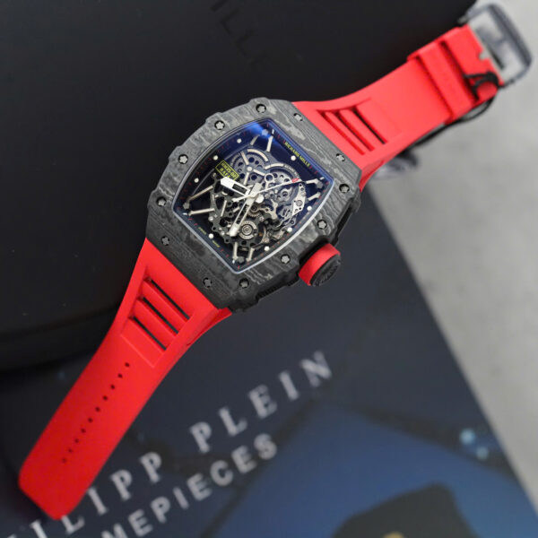 Đồng hồ Richard Mille Rep 11 RM35-02 Rafael Nadal dây cao su màu đen 44mm (2)
