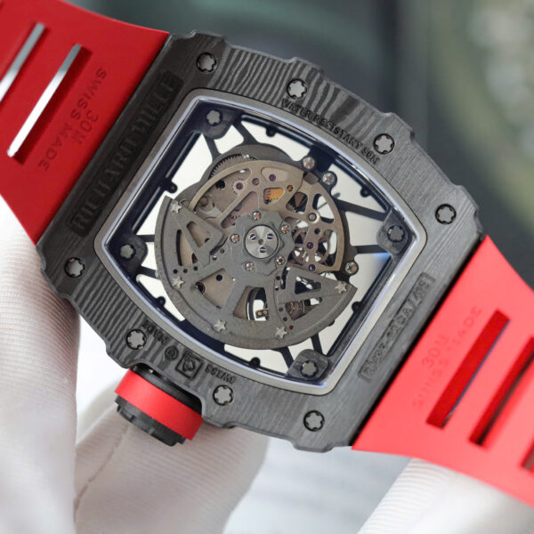 Đồng hồ Richard Mille Rep 11 RM35-02 Rafael Nadal dây cao su màu đen 44mm (2)