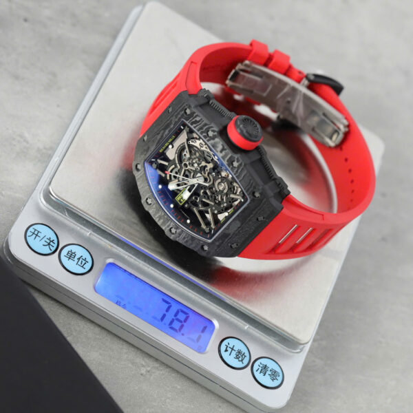 Đồng hồ Richard Mille Rep 11 RM35-02 Rafael Nadal dây cao su màu đen 44mm (2)