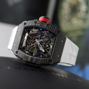 Đồng hồ Richard Mille Rep 11 RM35-02 Rafael Nadal dây cao su màu trắng xưởng ZF 44mm (2)