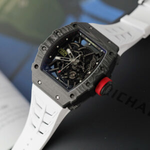 Đồng hồ Richard Mille Rep 11 RM35-02 Rafael Nadal dây cao su màu trắng xưởng ZF 44mm (2)