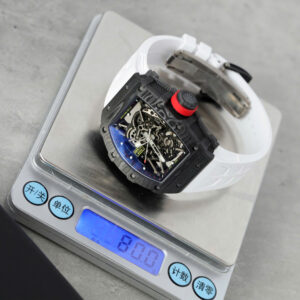 Đồng hồ Richard Mille Rep 11 RM35-02 Rafael Nadal dây cao su màu trắng xưởng ZF 44mm (2)