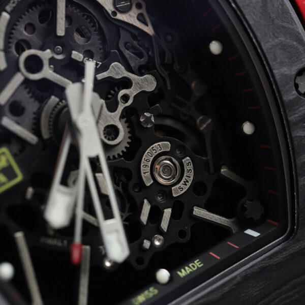 Đồng hồ Richard Mille Rep 11 RM35-02 Rafael Nadal dây cao su màu trắng xưởng ZF 44mm (2)