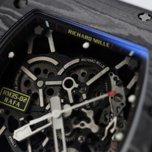 Đồng hồ Richard Mille Rep 11 RM35-02 Rafael Nadal dây cao su màu trắng xưởng ZF 44mm (2)