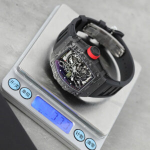 Đồng hồ Richard Mille Replica 11 RM35-02 Rafael Nadal màu đen dây cao su 44mm (2)