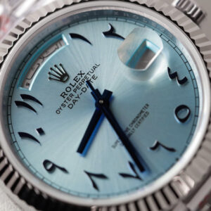 Đồng hồ Rolex Day-Date Replica 11 mặt xanh băng cọc số Ả Rập xưởng GM 40mm (2)