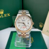 Đồng hồ Rolex Land-Dweller nam Demi cọc số đính đá fake cao cấp 40mm