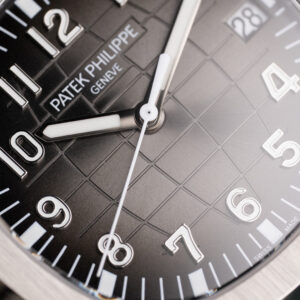 Patek Philippe Aquanaut 5167 Replica 11 mặt xám dây cao su tinh chỉnh nhà máy BBF 40mm (2)