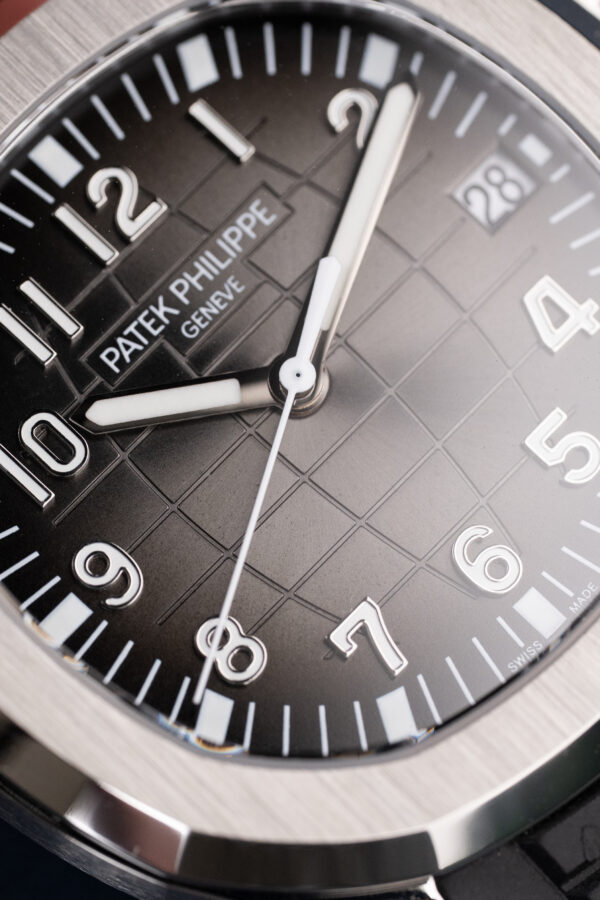 Patek Philippe Aquanaut 5167 Replica 11 mặt xám dây cao su tinh chỉnh nhà máy BBF 40mm (2)