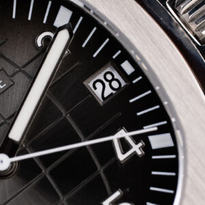 Patek Philippe Aquanaut 5167 Replica 11 mặt xám dây cao su tinh chỉnh nhà máy BBF 40mm (2)