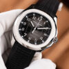 Patek Philippe Aquanaut 5167 Replica 11 mặt xám dây cao su tinh chỉnh nhà máy BBF 40mm (2)