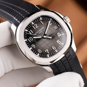 Patek Philippe Aquanaut 5167 Replica 11 mặt xám dây cao su tinh chỉnh nhà máy BBF 40mm (2)